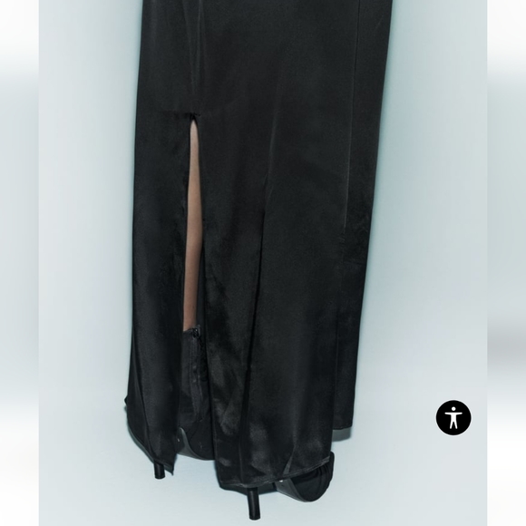 Zara Slit Halter Dress Limited Edition - Picture 9 of 9